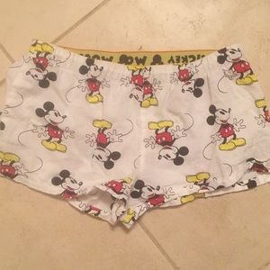 Disney sleepwear shorts